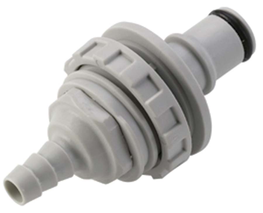 CPC - Panel Mount – Valved Hose Barb - Part number cNS4D42006