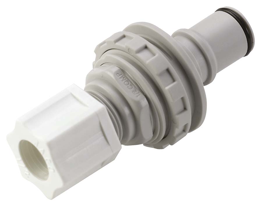 CPC - Panel Mount – Valved Compression . - Part number cNS6D40008