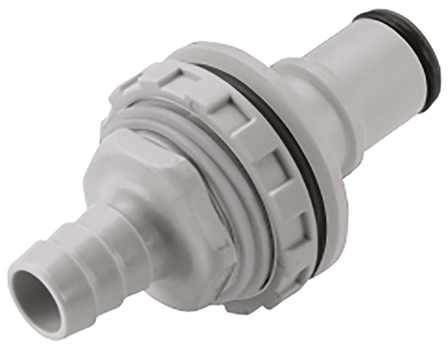 CPC - Panel Mount – Valved Hose Barb . - Part number cNS6D42006