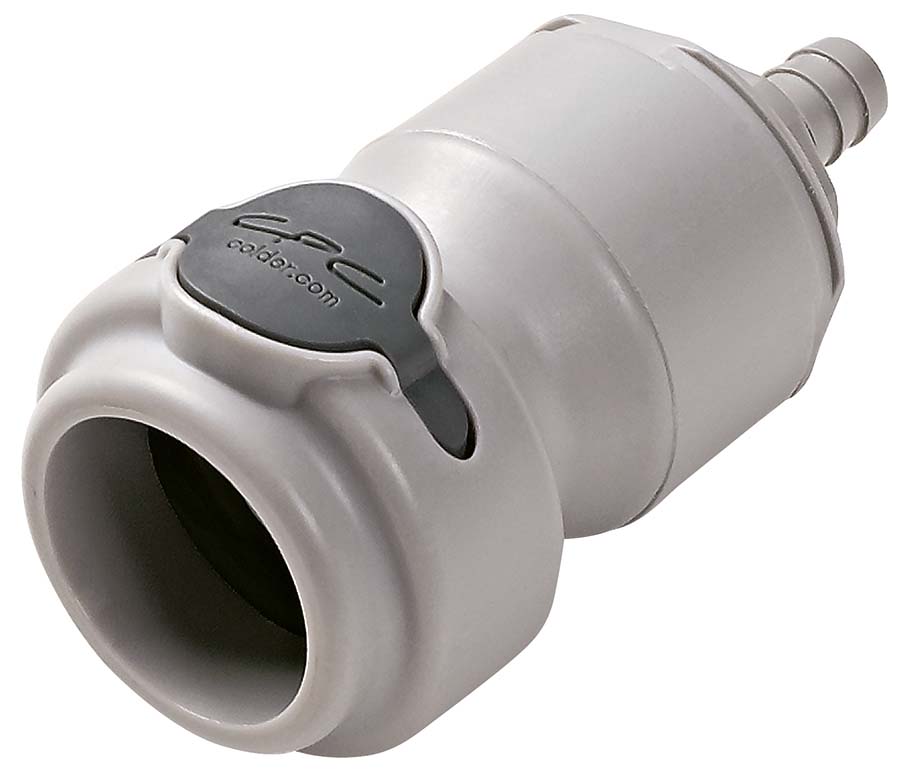 CPC - In-Line – Valved Hose Barb . - Part number cNSHD17006