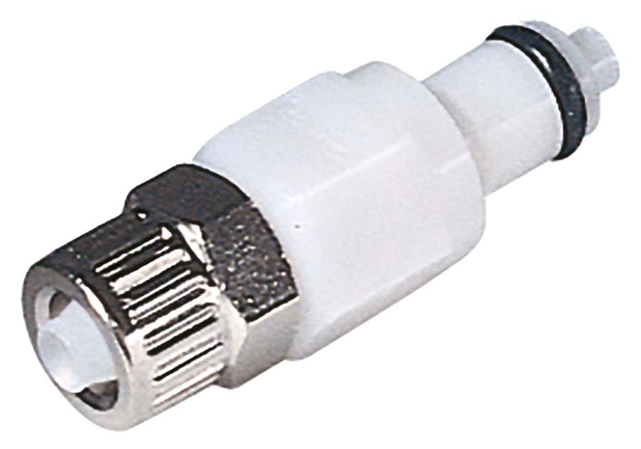 CPC - In-Line – Unvalved Ferruless Polytube Fitting, PTF . - Part number cPLC200-M8