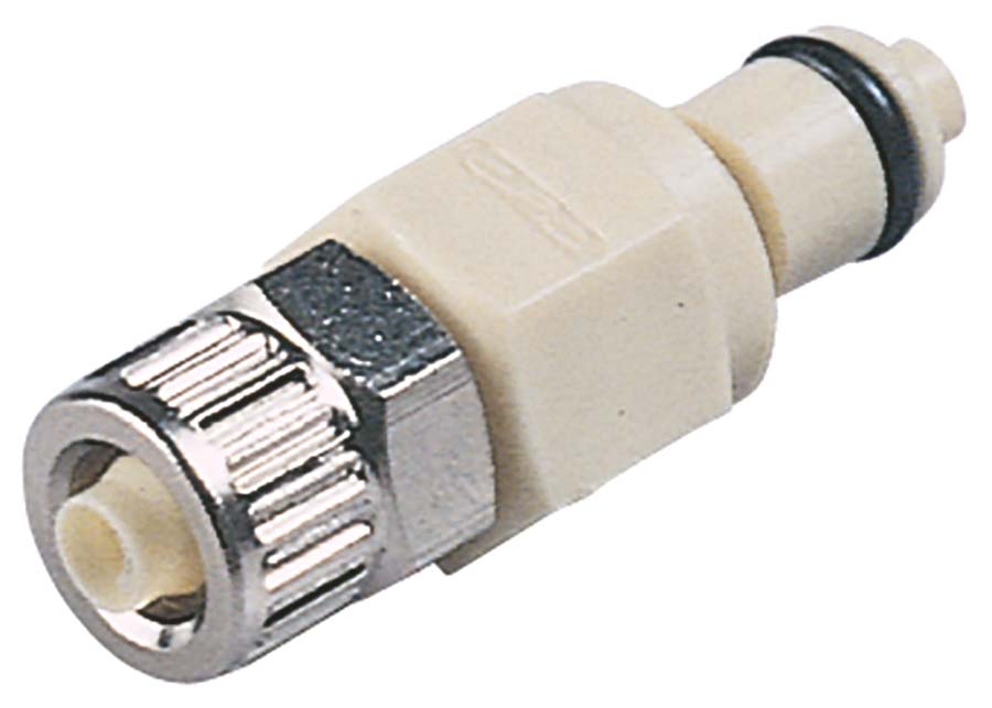 CPC - In-Line – Valved Ferruless Polytube Fitting, PTF . - Part number cPLCD200612