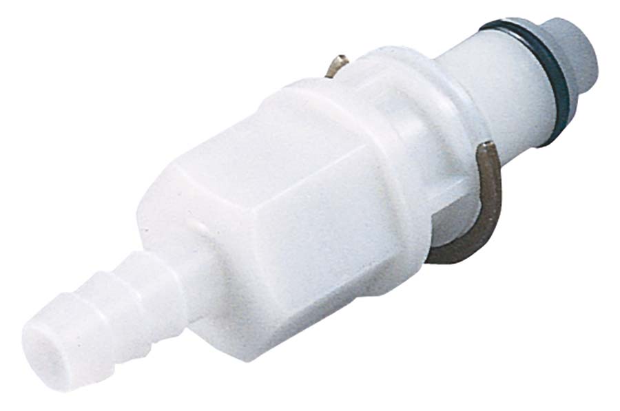 CPC - 1/4" Flow - Unvalved Hose Barb . - Part number cPLM220-04