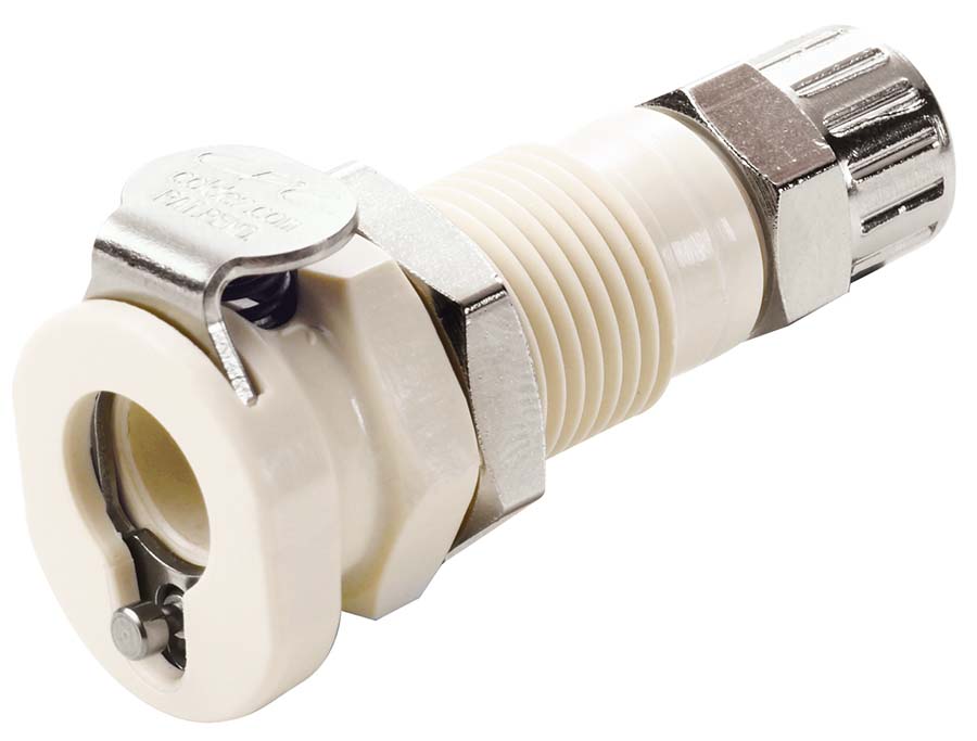 CPC - Panel Mount – Valved Ferruless Polytube Fitting, PTF . - Part number cPMCD120412