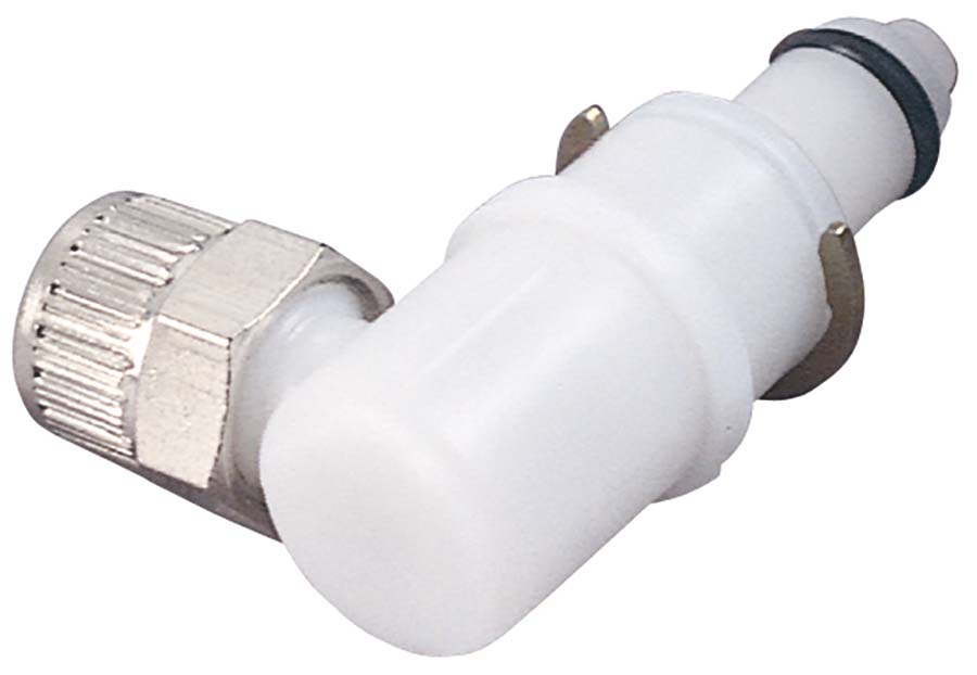 CPC - 1/8" Flow – Valved Elbow PTF . - Part number cPMMD21-04