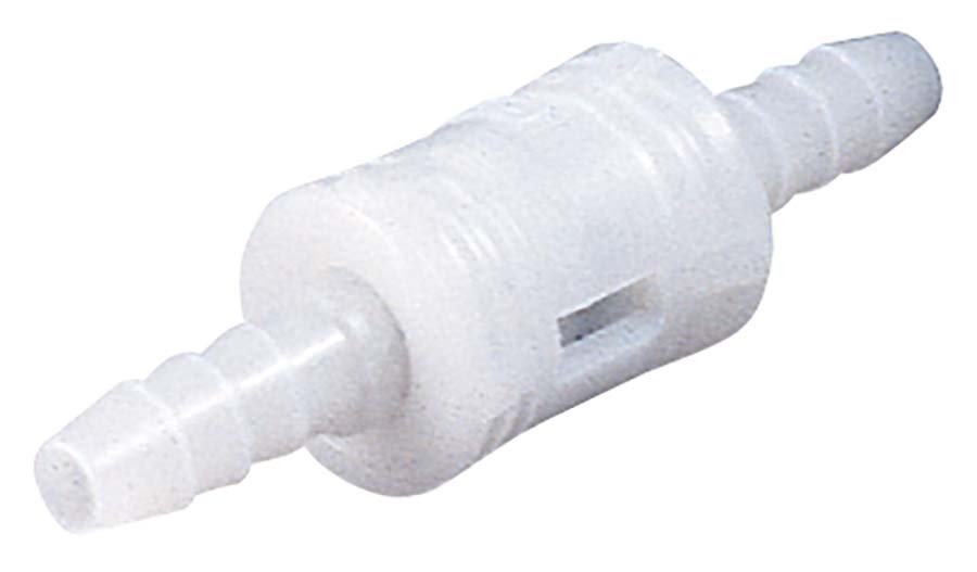 CPC - In-Line – Valved – Acetal – Hose Barb . - Part number cSMCD-01