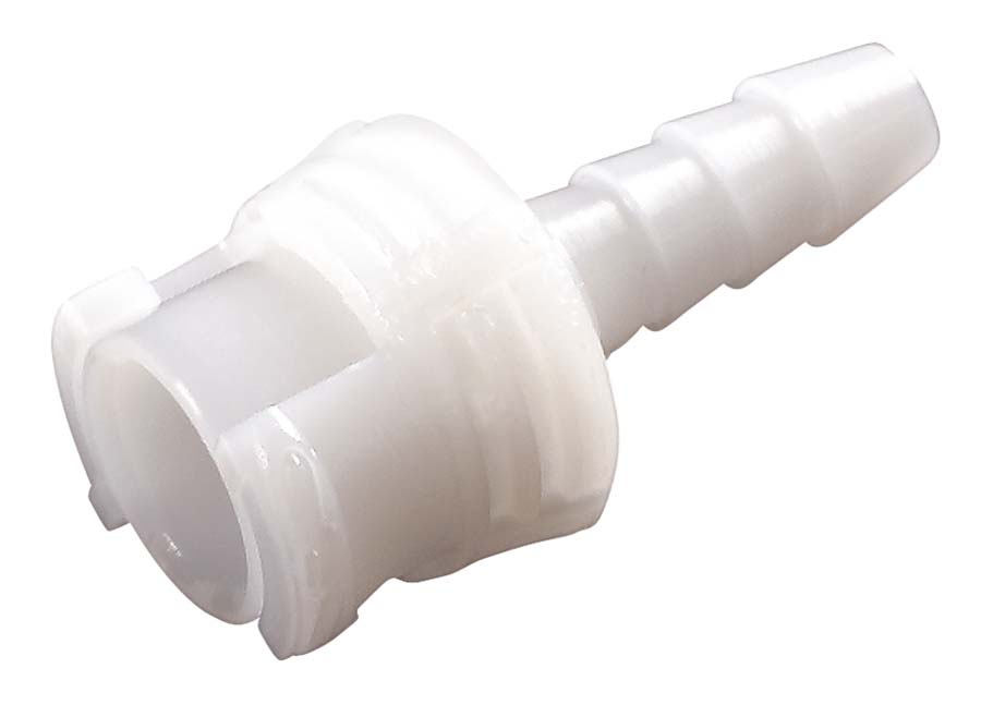 CPC - In-Line - Valved - Acetal - Hose Barb . - Part number cSMFD-02