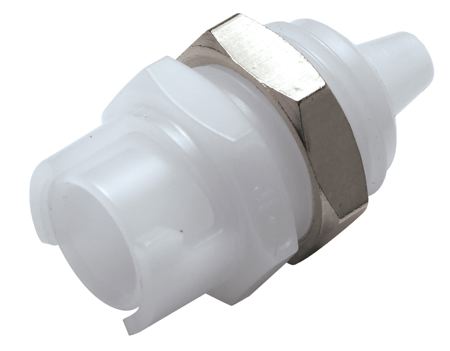 CPC - Panel Mount - Unvalved - Acetal - Hose Barb . - Part number cSMFPM-M3