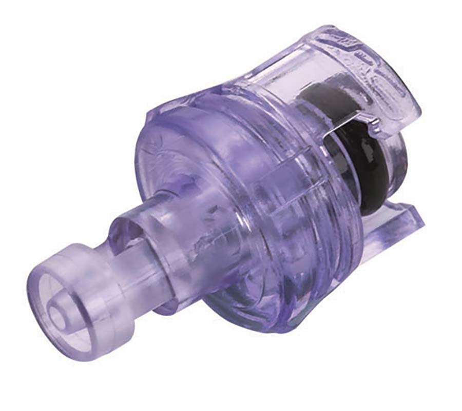 CPC - In-Line – Unvalved – Polycarbonate – Hose Barb . - Part number cSMM-01-91