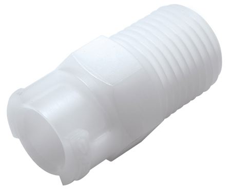 CPC - Pipe Thread - Unvalved - Polypropylene - Male Thread . - Part number cSMPT-02-12