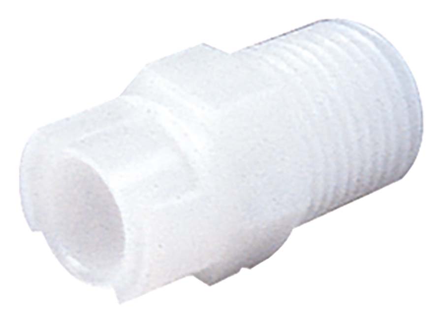 Pipe Thread - Valved - Acetal - Male Thread Thread Size: 1/8" Npt" - Part number cSMPTD-02