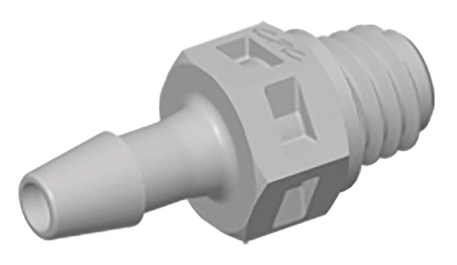 CPC - Straight - Tapered Male Thread Nylon - - Part number cXMS330