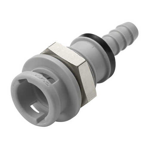 CPC - Panel Mount - Valved Hose Barb Hose Barb - Part number cNS2D160412