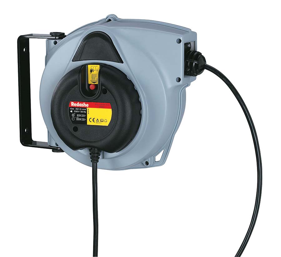 REDASHE - Spring Rewind Cable Reel 10 M - Part number hYRC100