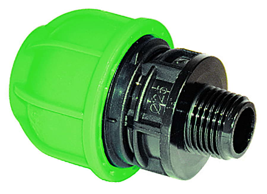 SICOMAT - Male Straight Connector . - Part number rA211025012