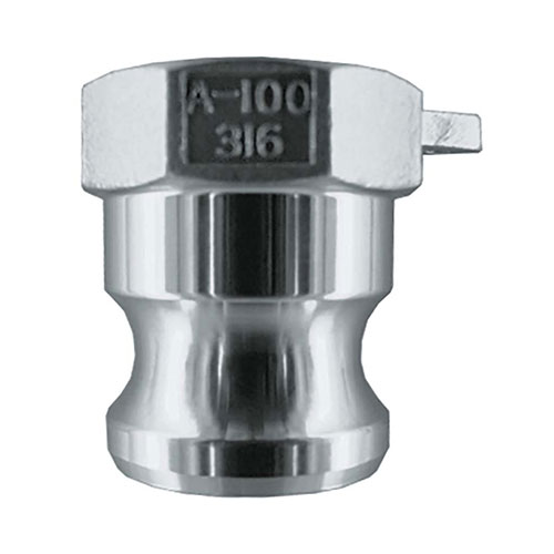 Type A - Male Adaptor x BSPP Female End - Aluminium