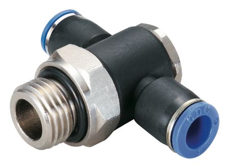 Fevas Tube 4mm-1/4 PT Thread Pneumatic Male Banjo Fitting Fevas Tube 4mm-1/4 PT Thread Pneumatic Male Banjo Fitting