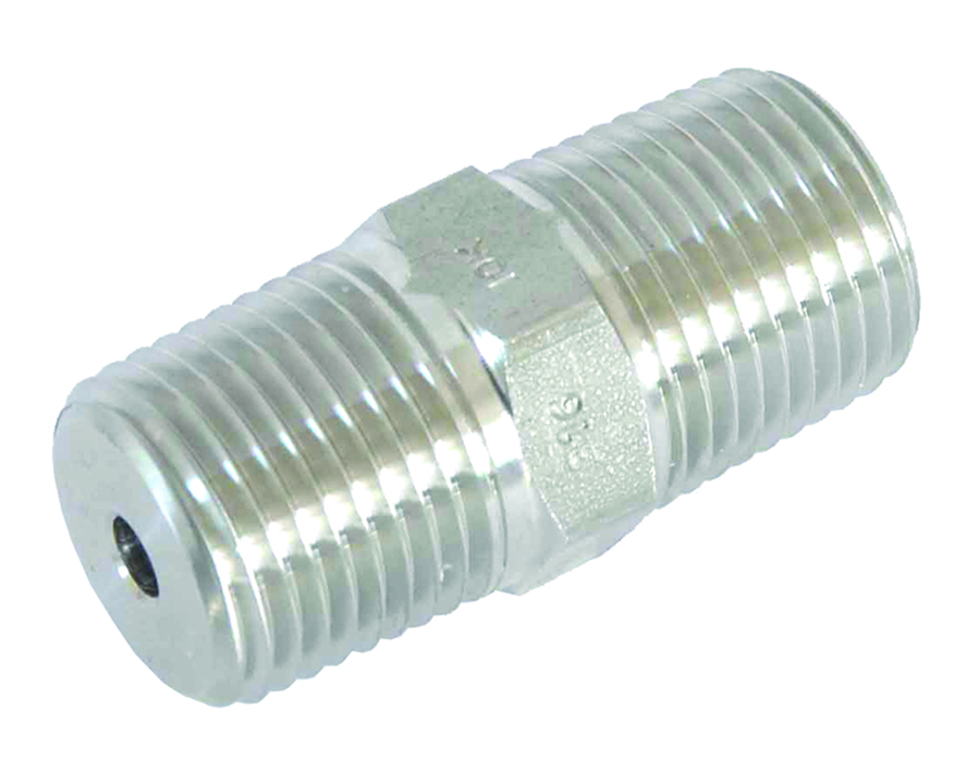 Stainless Steel Straight Adaptors - Straight Adaptor - NPT Male