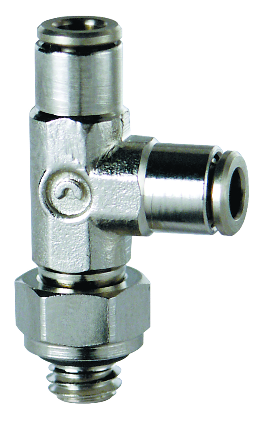 Swivel Run Tee With O-ring - Swivel Run Tee With O-ring