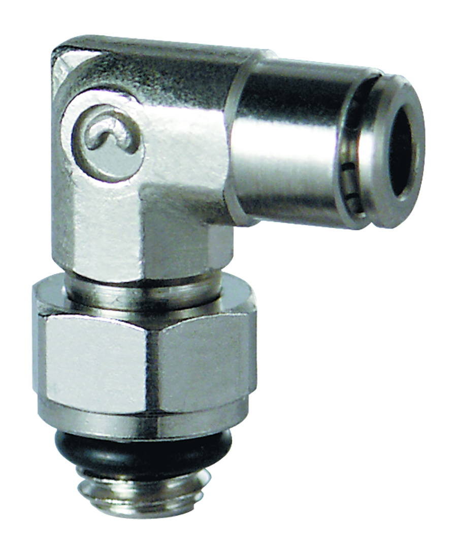 Stud Swivel Elbow With O-ring - Stud Swivel Elbow With O-ring