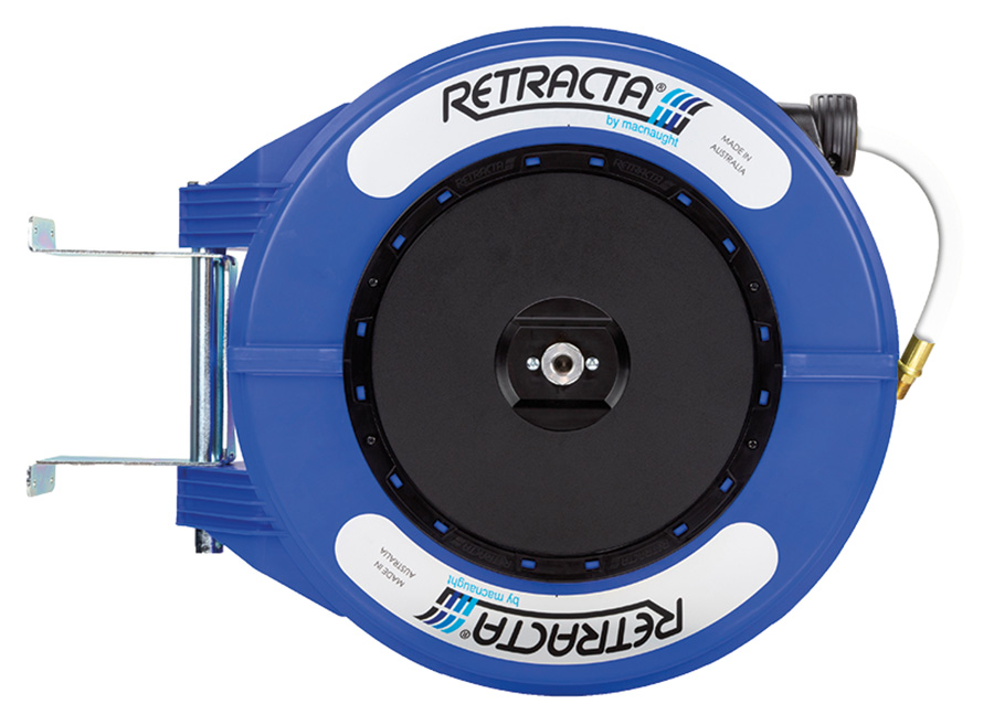 Reinforced PVC Hose - Blue Reel - Complete With Hose - For Cold Wash 40°C