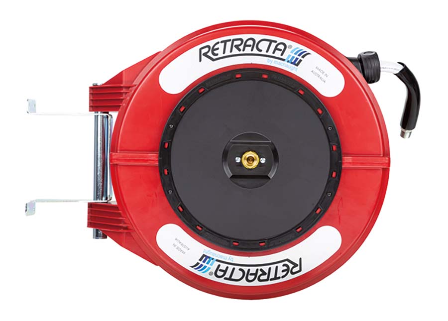 Reinforced Rubber Hose - Red Reel Complete With Hose - For Food Quality Water 92°C